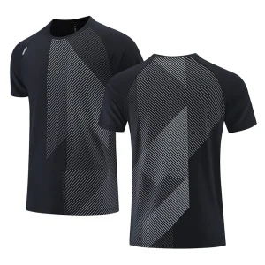 Quick Drying T-shirt Gym Training Tees Breathable