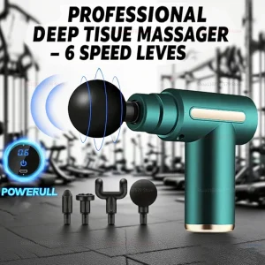 Deep Muscle  Electric Massage Gun Neck Waist and Back
