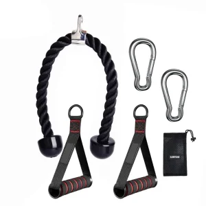 Triceps Fitness Tension Rope Gym Accessory