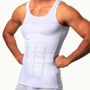 YBFDO Men Body Shaper Slimming Compression Vest